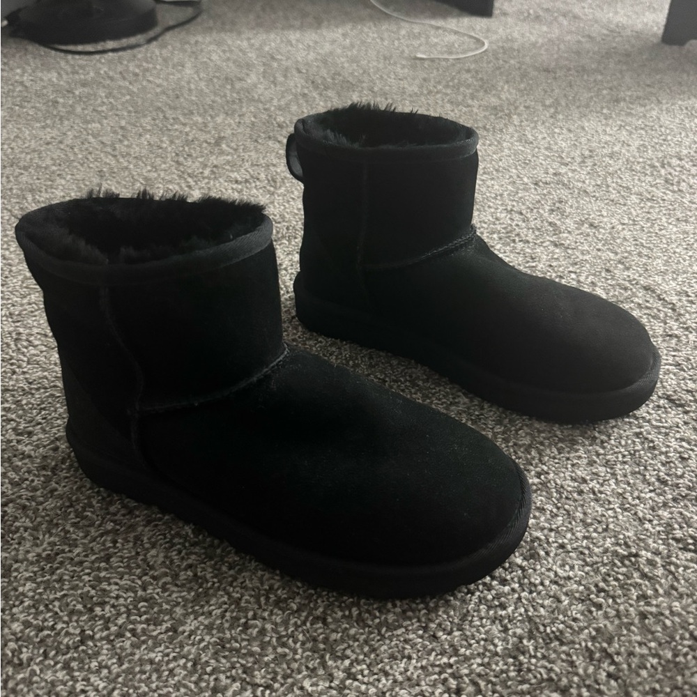 UGG Black Classic Mini Boots